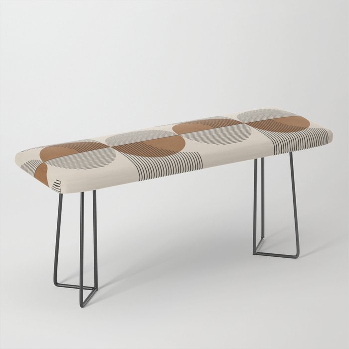 Abstraction_SUNSHINE_BALANCE_YINYANG_LINE_POP_ART_0630A Bench Gallery Image 1