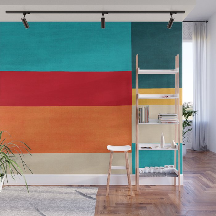 Modern Minimalist Geometric Artwork Wall Mural Gallery Image 1