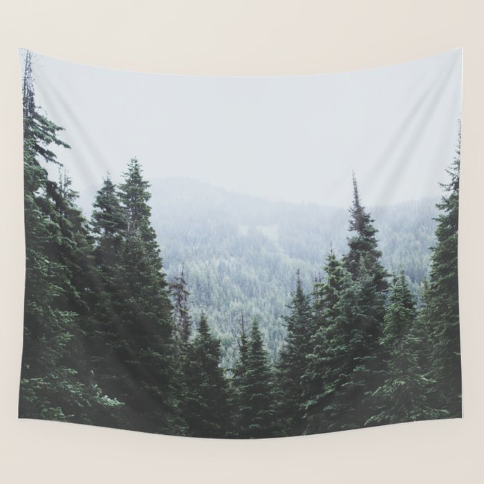 Forest Window Wall Tapestry Gallery Image 1