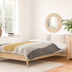 Rainbow rings - neutrals Duvet Cover Gallery Image 2