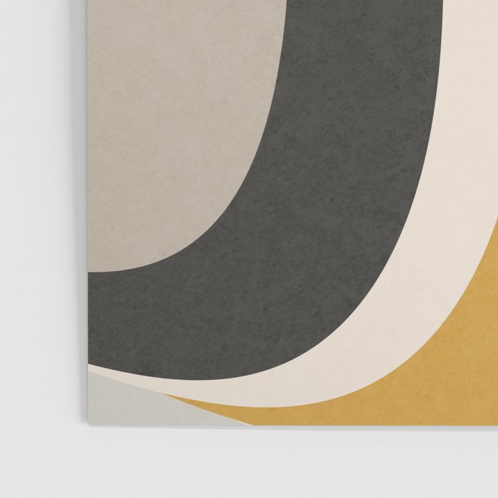Rainbow rings - neutrals Poster Gallery Image 3