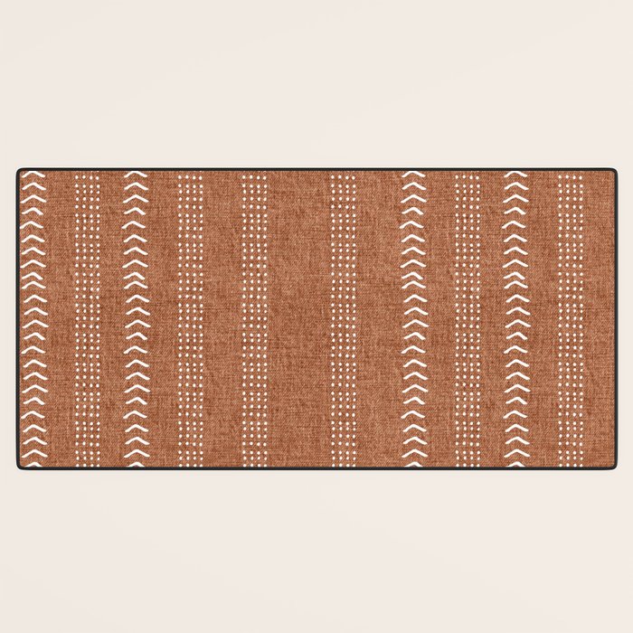 Arrows in Rust Neutral Desk Mat Gallery Image 3