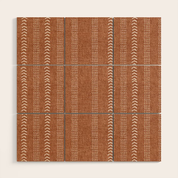 Arrows in Rust Neutral Wood Wall Art Gallery Image 1