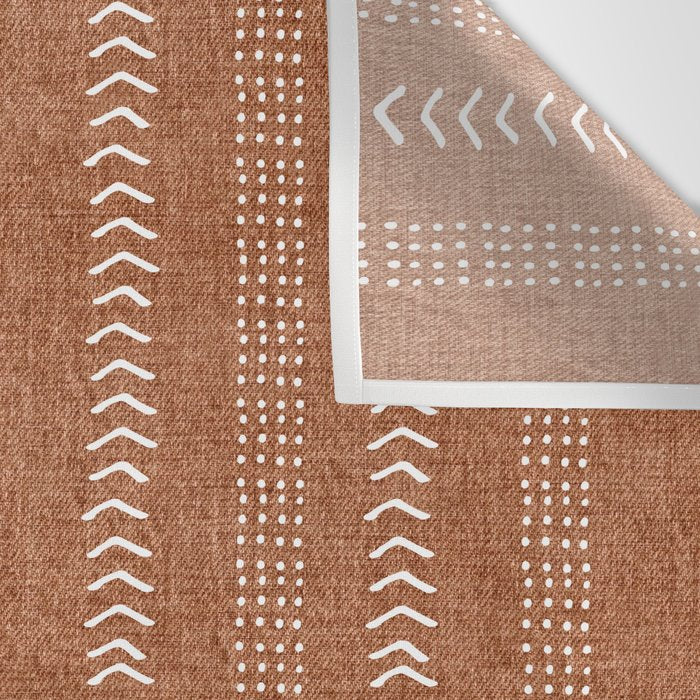 Arrows in Rust Neutral Wall Tapestry Gallery Image 3