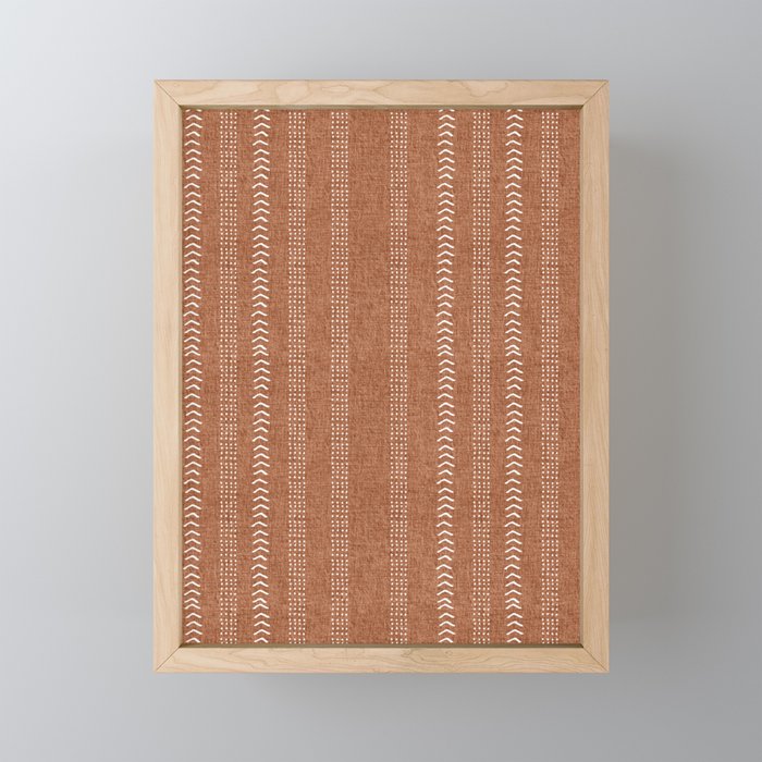 Arrows in Rust Neutral Mini Art Print Gallery Image 1