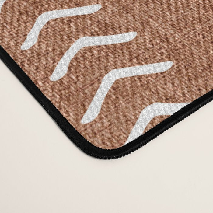 Arrows in Rust Neutral Desk Mat Gallery Image 4