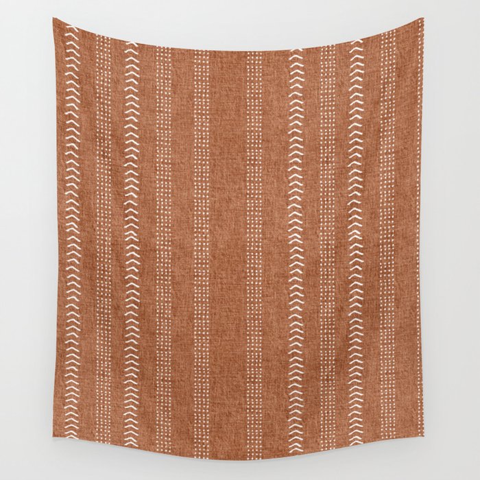 Arrows in Rust Neutral Wall Tapestry Gallery Image 4