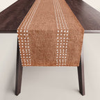 Arrows in Rust Neutral Table Runner Gallery Image 1