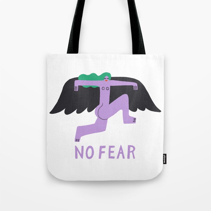 No Fear !  Tote Bag Gallery Image 1