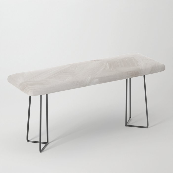 Neutral Beige Abstract, Brushstroke Art Print by Synplus Bench Gallery Image 1