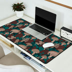 Moody Mushrooms and Pinecones Desk Mat Gallery Image 2