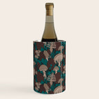 Moody Mushrooms and Pinecones Wine Chiller Gallery Image 1