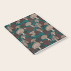 Moody Mushrooms and Pinecones Notebook Gallery Image 2