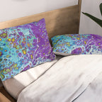 Purple Burn Pillow Sham Gallery Image 2