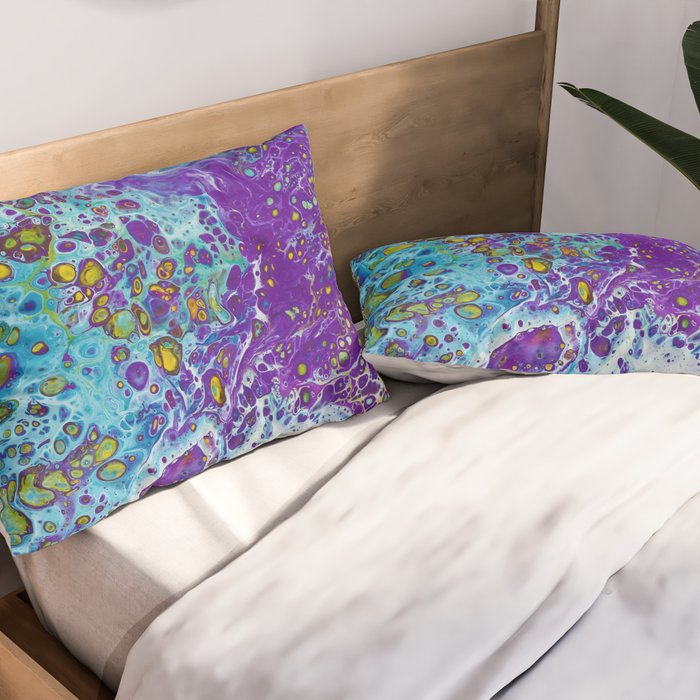 Purple Burn Pillow Sham Gallery Image 2