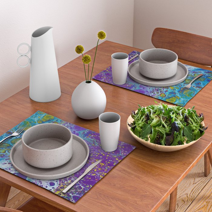 Purple Burn Placemat Gallery Image 2