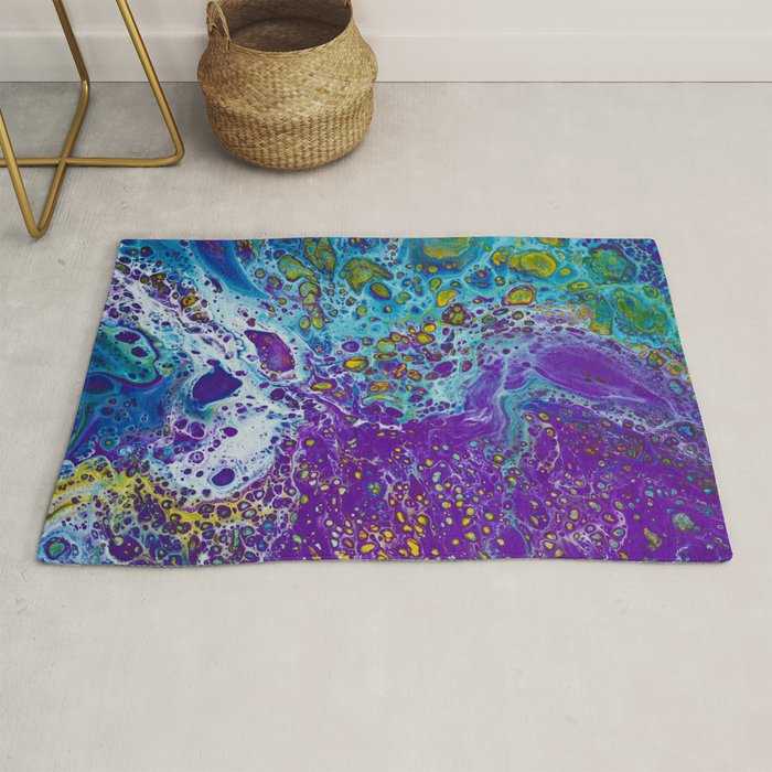 Purple Burn Rug Gallery Image 1
