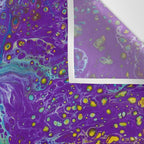 Purple Burn Wall Tapestry Gallery Image 3