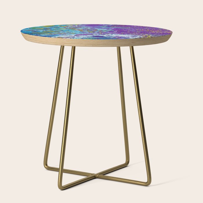 Purple Burn Side Table Gallery Image 1