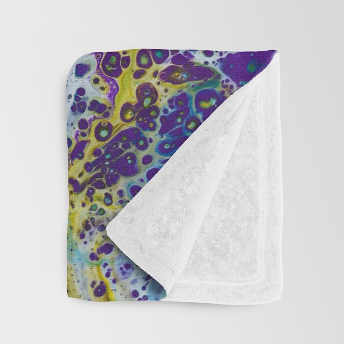 Purple Burn Throw Blanket Gallery Image 3
