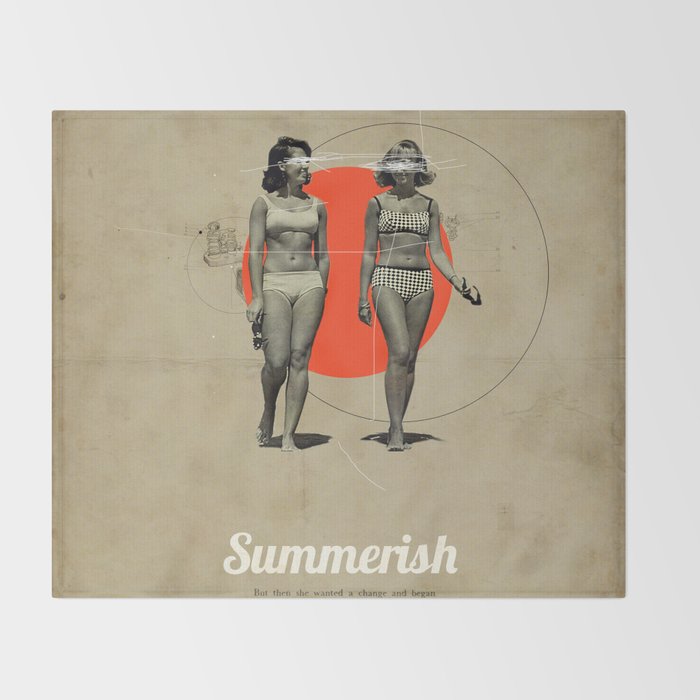 Summerish Throw Blanket Gallery Image 2
