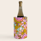 Tie Dye Flower Print Wine Chiller Gallery Image 1
