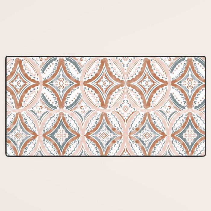 Rustic Medallion Charm Desk Mat Gallery Image 3