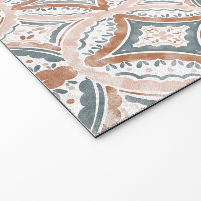 Rustic Medallion Charm Welcome Mat Gallery Image 2