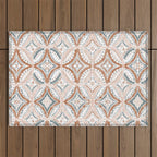 Rustic Medallion Charm Outdoor Rug Gallery Image 1