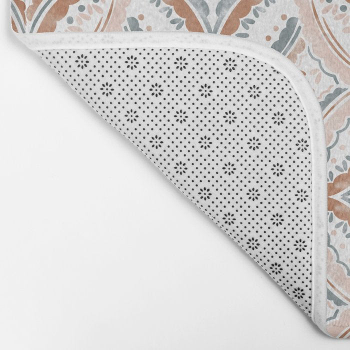 Rustic Medallion Charm Bath Mat Gallery Image 2