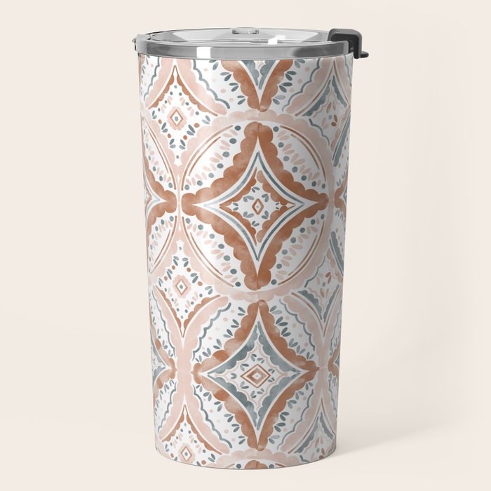 Rustic Medallion Charm Travel Mug Gallery Image 2