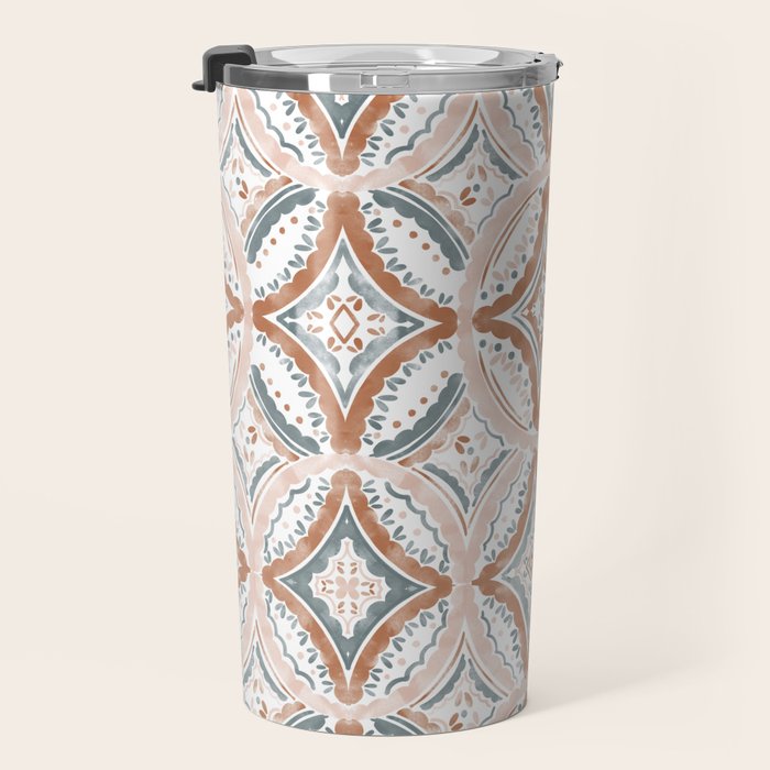 Rustic Medallion Charm Travel Mug Gallery Image 3
