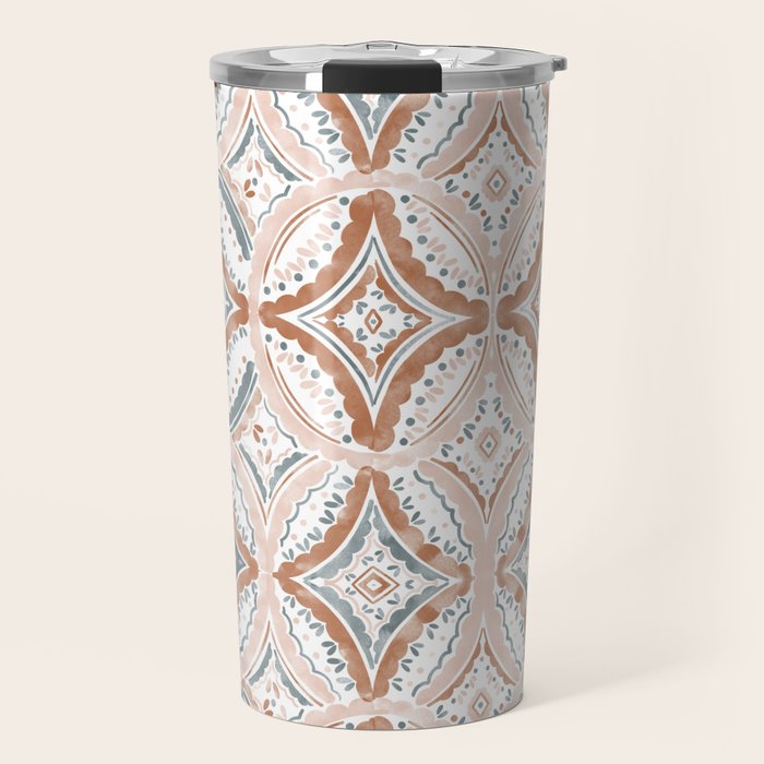 Rustic Medallion Charm Travel Mug Gallery Image 1