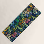 Blue Night Garden Yoga Mat Gallery Image 1