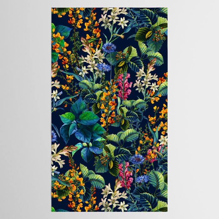Blue Night Garden Tablecloth Gallery Image 2