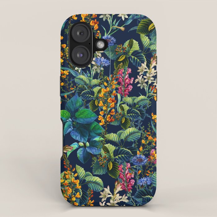 Blue Night Garden iPhone Case Gallery Image 1