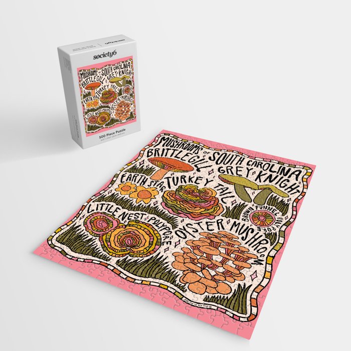 Mushrooms of South Carolina Jigsaw Puzzle Gallery Image 2