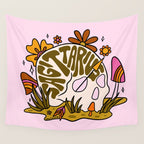 Sagittarius Skull Wall Tapestry Gallery Image 4