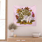 Sagittarius Skull Wall Tapestry Gallery Image 2