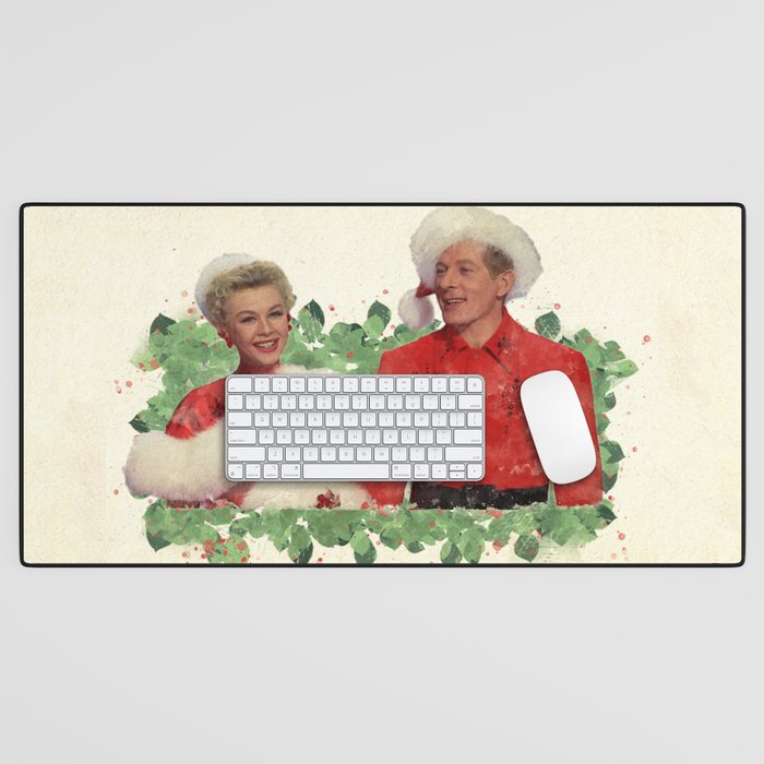 Phil & Judy (White Christmas) Desk Mat Gallery Image 1