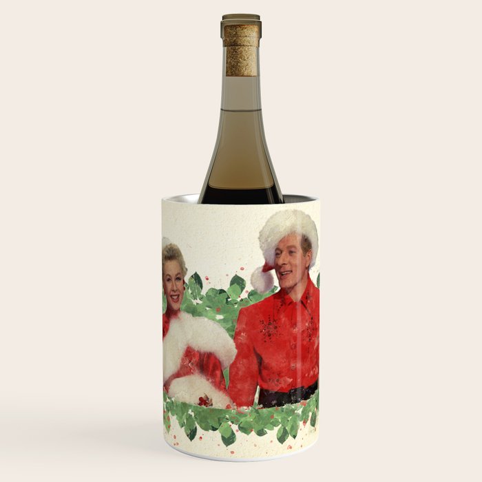 Phil & Judy (White Christmas) Wine Chiller Gallery Image 1