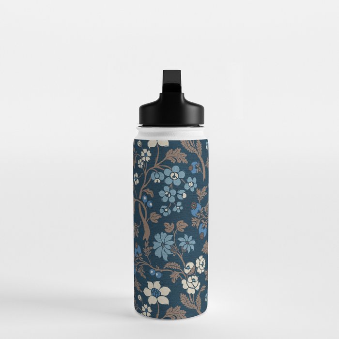 Moody Bohemian Florals Water Bottle Gallery Image 3