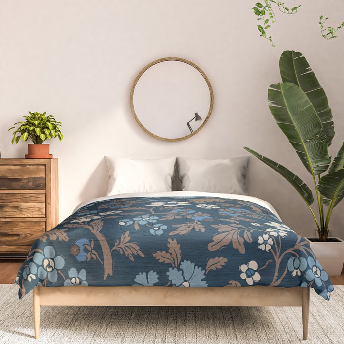 Moody Bohemian Florals Comforter Gallery Image 3