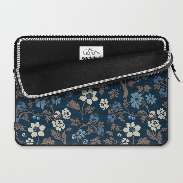 Moody Bohemian Florals Laptop Sleeve Gallery Image 2