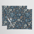 Moody Bohemian Florals Placemat Gallery Image 1