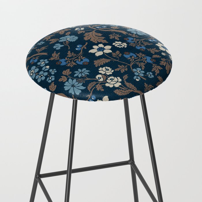 Moody Bohemian Florals Stool Gallery Image 2