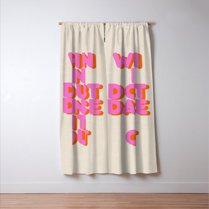 Dance it out Window Curtain Gallery Image 3