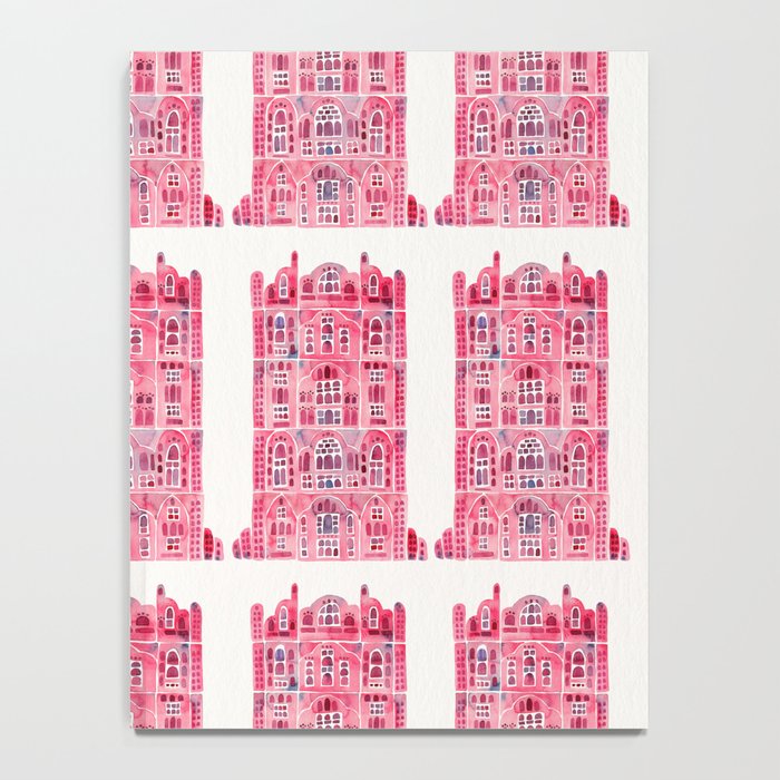 Hawa Mahal - Pink Palace of Jaipur, India Notebook Gallery Image 4
