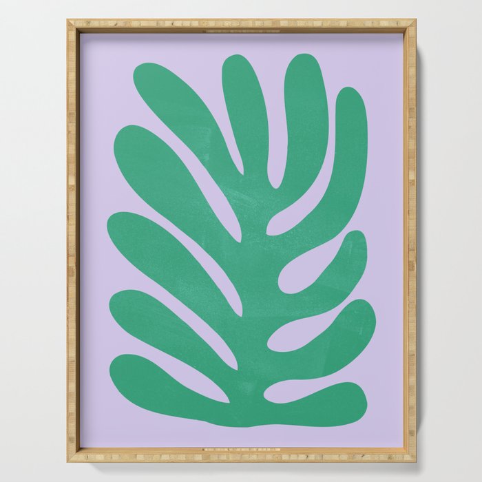Mint & Moon Raker: Matisse Paper Cutouts 08 Serving Tray Gallery Image 1