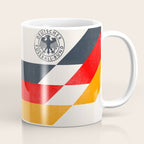 Vintage World Cup shirt, old Germany jersey, Italia 90, retro football jersey, soccer love Coffee Mug Gallery Image 1